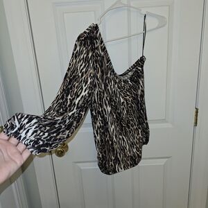 Leopard Print Blouse